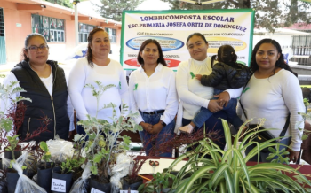 Gobierno de Pepe Chedraui impulsa educación ambiental con 120 huertos escolares y nuevos santuarios de polinizadores